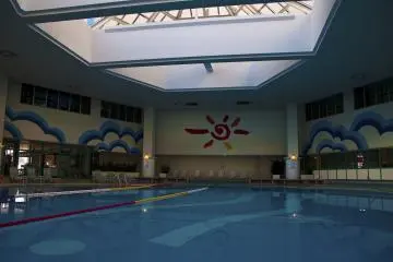 <p>The indoor pool is&nbsp;open all the year round.</p>