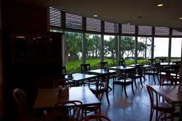 <p>"Tancha Bay" restaurant has an&nbsp;area with beach views, too.&nbsp;You&nbsp;can also have your breakfast on the terrace outside,&nbsp;just a few meters from the beach.</p>