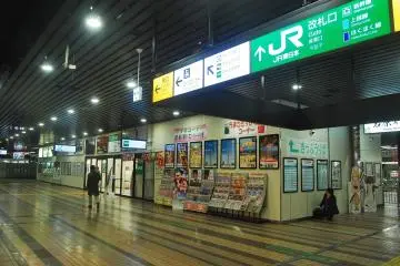 <p>Stasiun Echigo-Yuzawa</p>