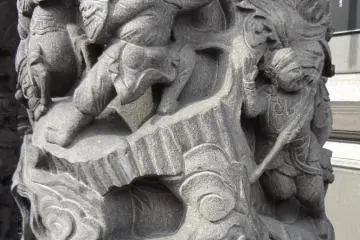 Intricate carvings