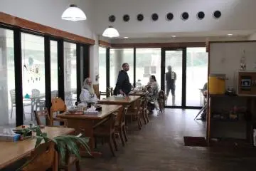 <p>The dining area</p>