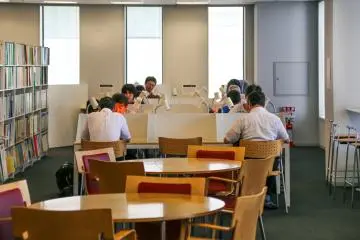 <p>Study area&nbsp;with 240 seats in total</p>