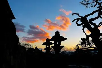 <p>แสงสีที่สวยงามยามค่ำ</p>