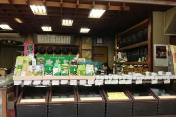Old Family owned tea makers along the shotengai and its side alleys of Kishiwada