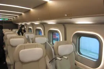 Inside the GranClass carriage