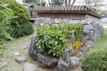<p>The garden also serves as a short cut for those coming to and from other parts of the Okuma recreation facility</p>