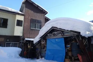 <p>Homes have to be built strong enough to deal with the weight of the winter snows</p>