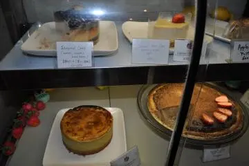 <p>Pastry case</p>