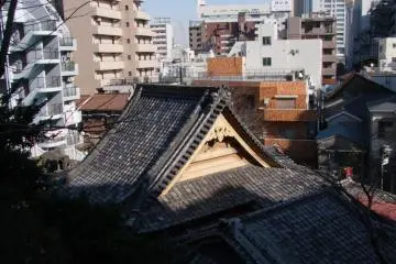 You might be surprised at how completely surrounded by office buildings and apartment buildings the temple has become over the years.
