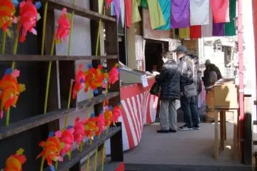 It is quite busy at the year-end and year beginning as people visit to celebrate and pray for the health and success of themselves and loved ones.