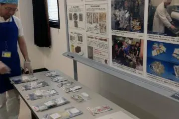 A table of space food for the Japanese appetite: wasabi, mayonnaise, and curry.&nbsp;