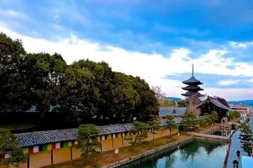 <p>Pagoda and moat</p>