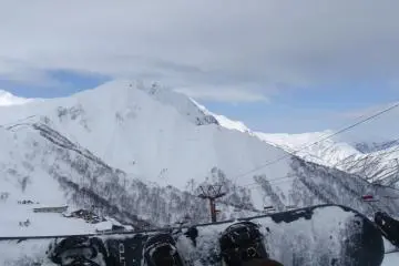 <p>Looking up at&nbsp;Tanigawadake</p>