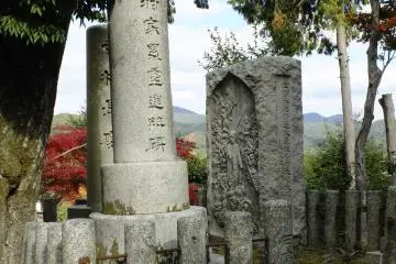 <p>The ancient cemetery had some beautiful gravestones...and a nice view</p>