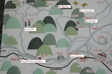 <p>The route map</p>