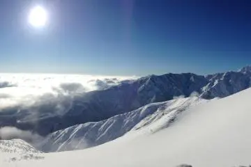 <p>Panorama at the summit.</p>