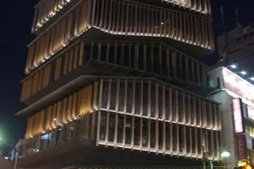 <p>The building right&nbsp;opposite of&nbsp;Kaminarimon&nbsp;is the Asakusa Culture&nbsp;Tourist Information Center:&nbsp;unique architecture and good ambience.</p>