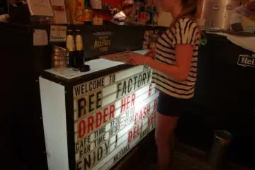 The counter