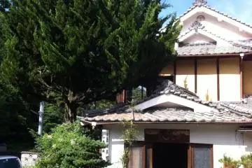 The entrance
