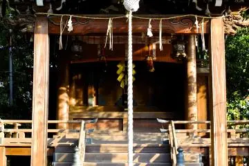 <p>One of the smaller shrines within the larger shrine</p>