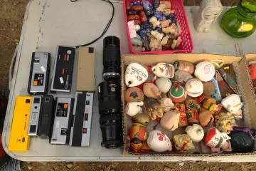 Rare stuff on display:&nbsp;camera lenses and&nbsp;audio recorders
