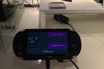 <p>My favorite gaming device Playstation Vita is also on display at the Sony Building.</p>