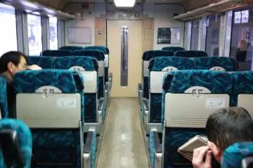 All seats require a reservation and are non-smoking. Even the standard seat cars are very comfortable, featuring reclining seats, large windows, and lots of leg room.&nbsp;
