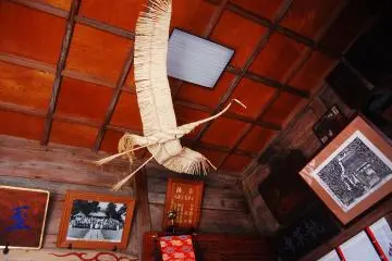 <p>Bird decoration inside</p>