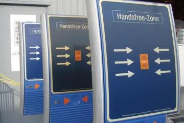 Scan your pass to enter the gondola