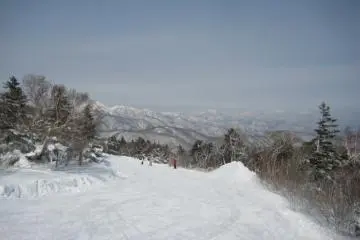 <p>View right before run 1-3 splits off for the steepest run of the resort at 35&deg;.</p>