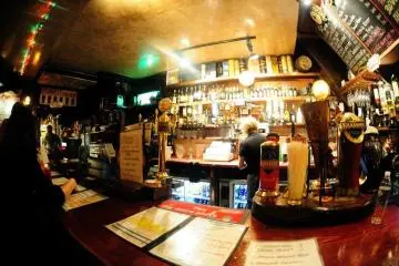 <p>What are you having? A customer`s-eye view of the bar</p>