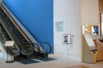 Lobby of the Hotel Nikko Tokyo in Odaiba.