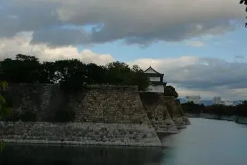 Moat at Osaka Castle