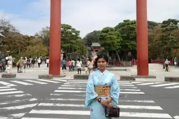 <p>ศาลเจ้า สึรุงะโอกะ ฮะจิมังกุ (Tsurugaoka Hachiman-gū)</p>