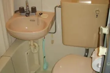Clean, private restroom