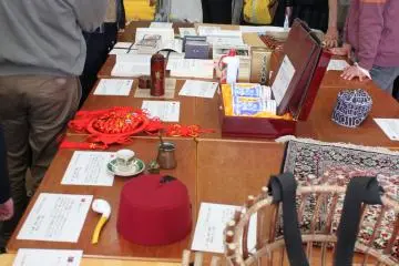 <p>ห้องแสดงงานภาควิชาเอเชียตะวันออก</p>
