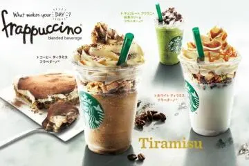ตัวอย่างเครื่องดื่มและของว่างจาก Starbucks ที่น่าลิ้มลอง (Photo: Starbucks Japan)