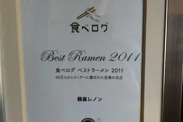 Tabelog Ramen Ranking