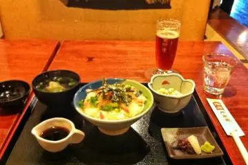 Uwajima-style tai meshi