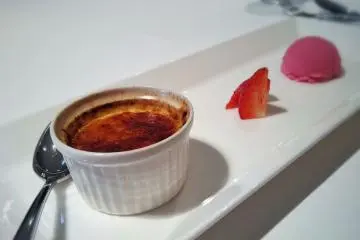 Desert of the day with the lunch set.