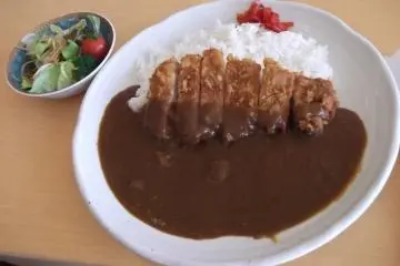 <p>Lunchtime curry in Shofu-ken restaurant</p>