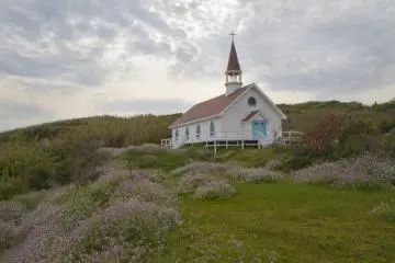 <p>This "church" is actually a set for the 2005 Japanese film, Miracle in Four Days</p>